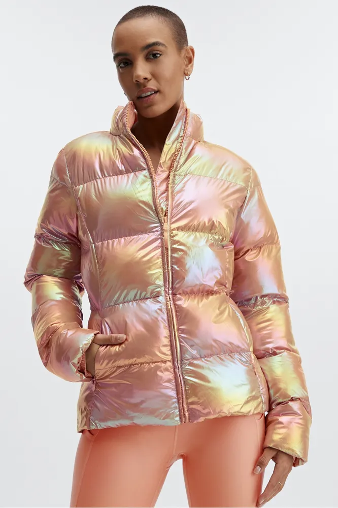 Fabletics Palmer Shine Puffer Womens Size