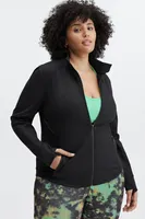 Fabletics PowerHold Performance Jacket Womens plus Size