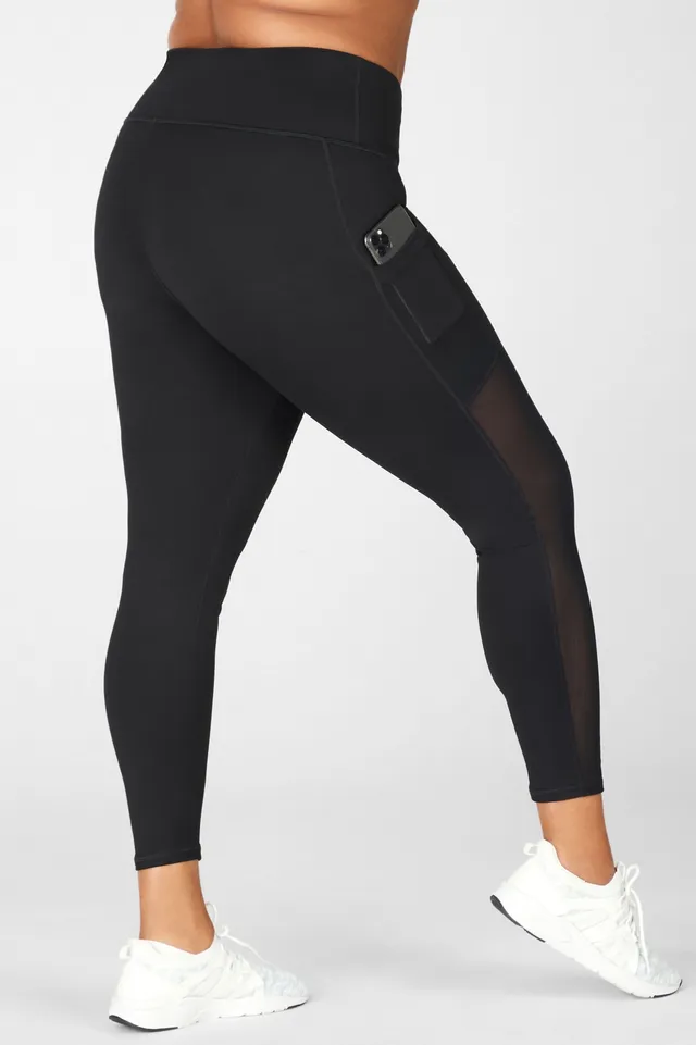 Fabletics On-The-Go High-Waisted Legging Womens Charcoal Camo plus