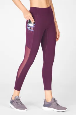 Fabletics Trinity Mid-Rise Pocket 7/8 Legging Womens  Size