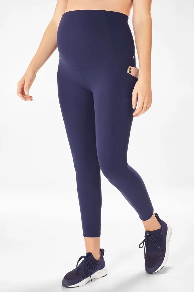 Fabletics High-Waisted PureLuxe Maternity Legging Womens Iron plus Size 3X