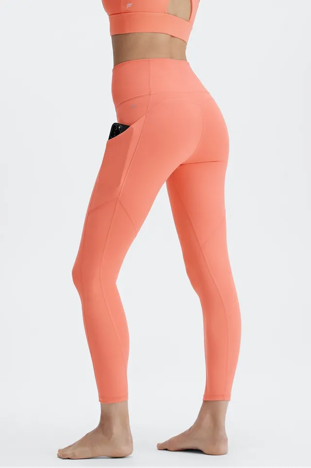 Fabletics Oasis High-Waisted 7/8 Legging Womens Moonrock plus Size