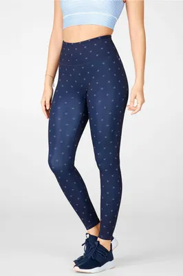 Fabletics High-Waisted Printed Ultracool 7/8 Womens  Size