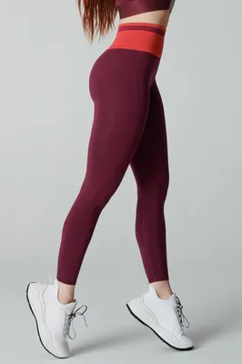 NEW XS Fabletics Ultra High-Waisted Seamless Panel Legging
