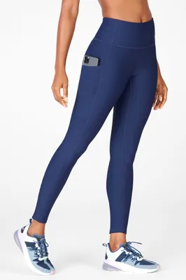 Fabletics High-Waisted Cold-Weather Pocket Legging Womens  Size