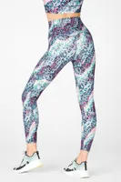 Fabletics Ultra High-Waisted PureLuxe 7/8 Legging Womens Dunes Size XXS