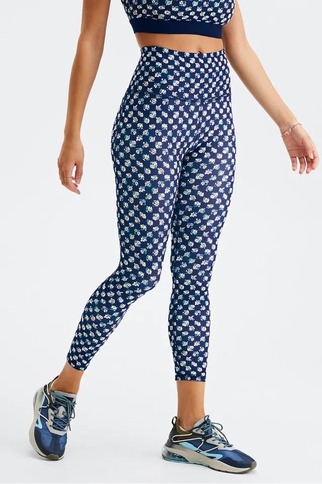 Fabletics High-Waisted Printed PureLuxe 7/8 Womens Paradiso plus