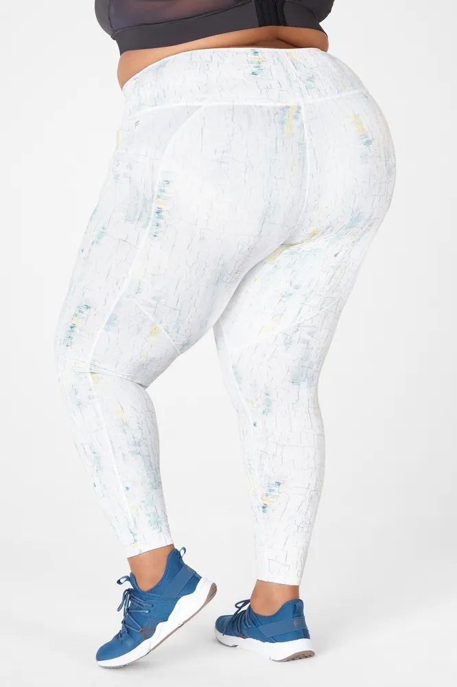 Fabletics Define High-Waisted Legging Womens Reflective Crackle plus Size  3X