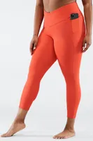 Fabletics High-Waisted PureLuxe Crossover 7/8 Legging Womens  plus Size