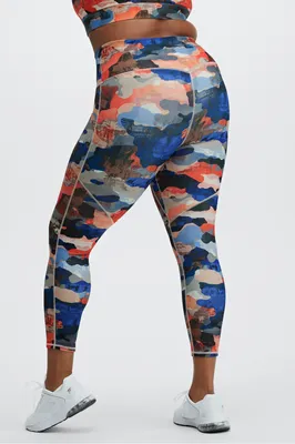 Fabletics Anywhere High-Waisted 7/8 Legging Womens  plus Size