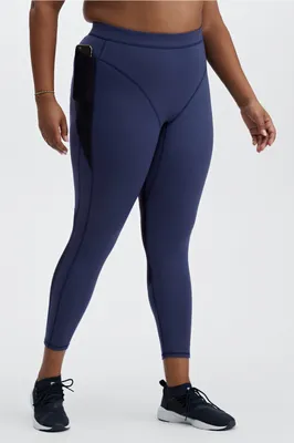 Fabletics Mini High-Waisted Motion365 Stripe 7/8 unisex Abyss