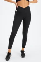 Fabletics High-Waisted PureLuxe Crossover 7/8 Legging Womens ize