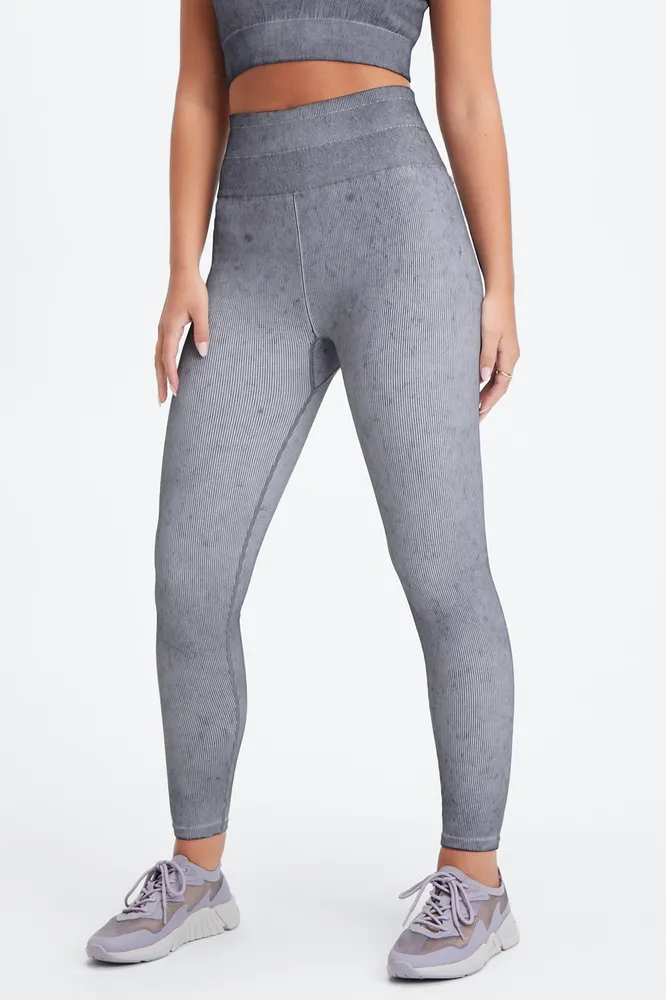 Fabletics High Waisted Seamless Ribbed Legging