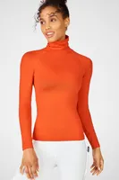 Fabletics Naomi Seamless Long-Sleeve Turtleneck Womens  Size Xxs/Xs