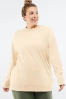 Fabletics James Long-Sleeve Pullover Womens plus Size