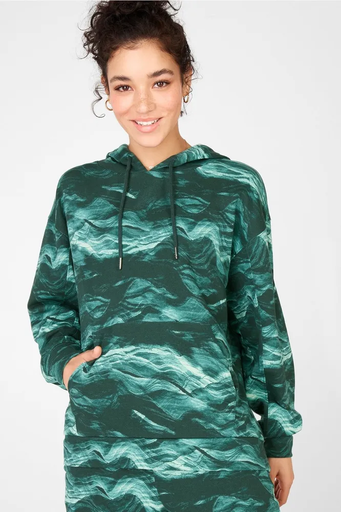 Fabletics Camouflage Athletic Hoodies for Women