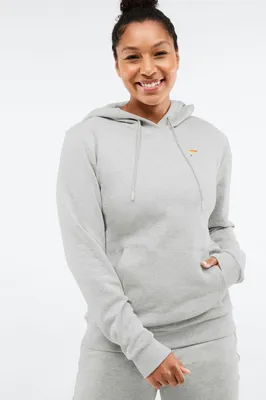 Fabletics Pride Hoodie Womens Grey Mist Heather Size