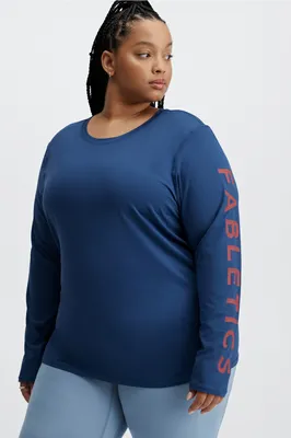 Fabletics Phoenix Lite Long-Sleeve Top Womens plus Size