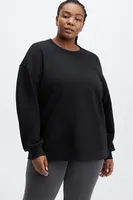 Fabletics Go-To Crewneck Sweatshirt Womens plus Size