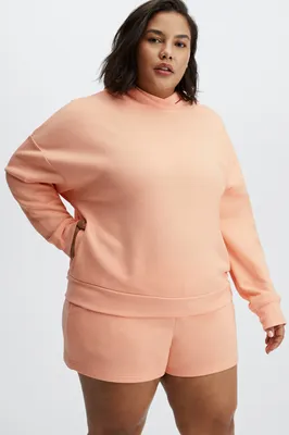 Fabletics Eco Go-To Pocket Hoodie Womens  plus Size