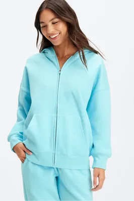 Fabletics Go-To Full-Zip Hoodie Womens Size