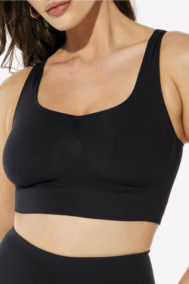 Fabletics Shelby Seamless Rib Bra Womens Frontier Size