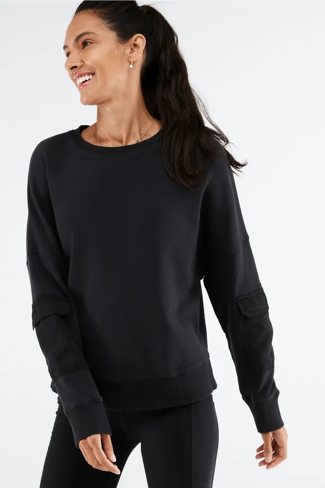 Fabletics Pearl Sweatshirt Womens Size