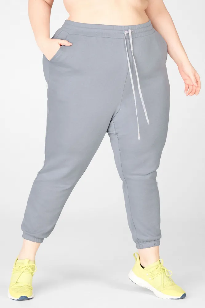 Fabletics Sterling Sweatpant Womens Dolphin Gray/Soft Tie Dye plus Size 3X