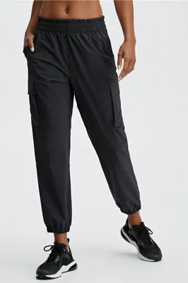 Fabletics Franchise Woven Pant Womens black Size