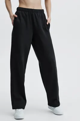 Towel Terry Wide Leg Sweatpant - Fabletics Canada