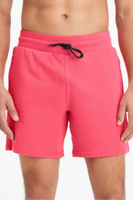 Fabletics Men The Lightweight Go-To Short male Magenta Red Fabletics Size