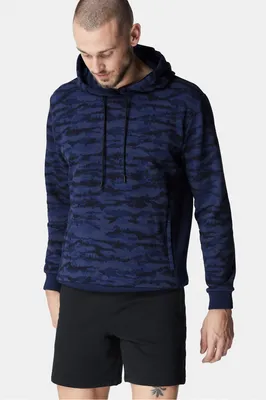 Fabletics Men The Courtside Hoodie male Navy Elemental Size XS
