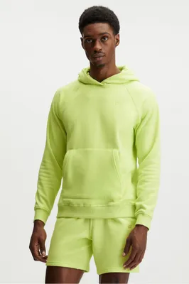 Fabletics Men The Postgame Hoodie male Faded Lime Size