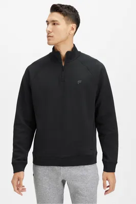 Fabletics Men The Go-To 1/4 Zip male black Size