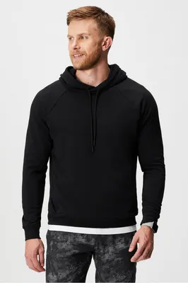 Fabletics Men The Lightweight Go-To Hoodie male black Size
