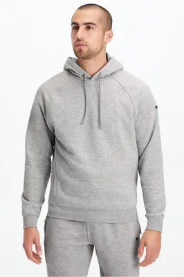 Fabletics Men The Lightweight Go-To Hoodie male Mid Grey Htr Size