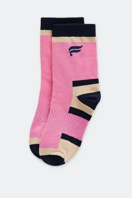 Fabletics Colorblock Crew Sock Womens  Size Osfm