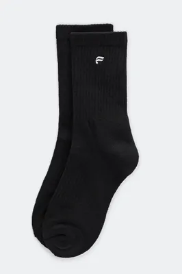 Fabletics Classic Crew Sock 6 Womens Size Osfm