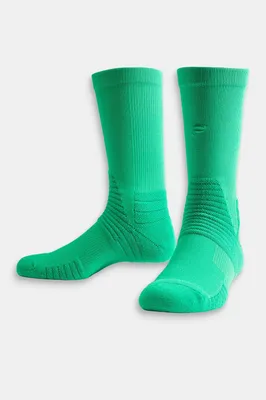 Fabletics Men The Performance Crew Sock male Essential Green Size /L