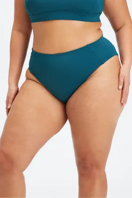 Fabletics Sporty Swim Brief Womens blue plus Size 4X