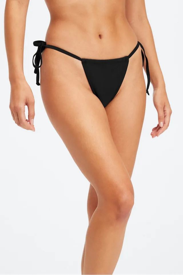 High-Waisted Strappy Bikini Bottom - Fabletics