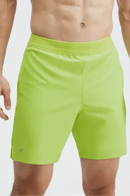 Fabletics Men The Fundamental Short (Lined) male Vivid Lime Size