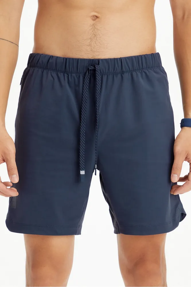 Fabletics Men's The One Short, Training, Swimming, Lightweight, Quick-Dry,  Zip Pocket, Stretch Woven