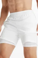 Fabletics Men Universal Tennis Fundamental Short (Lined) male UT Classic White Size