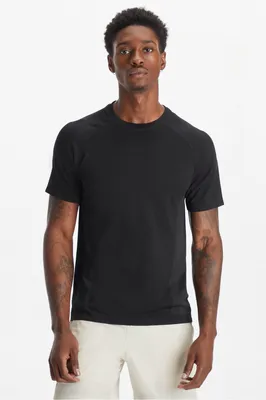 Fabletics Men The Training Day Tee male black Size