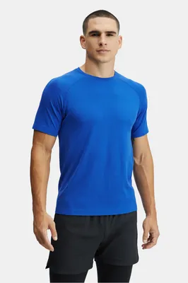 Fabletics Men The Training Day Tee male Classic Blue Size