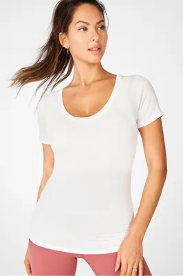 Fabletics Jess Short-Sleeve Tee Womens  Size