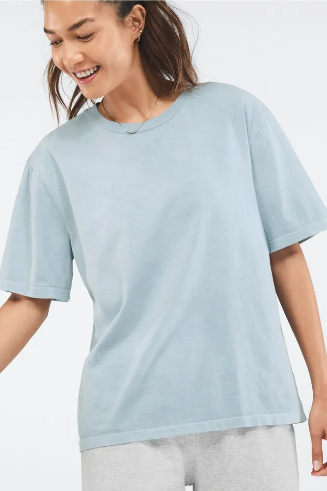 Fabletics Boyfriend Tee Womens blue Size