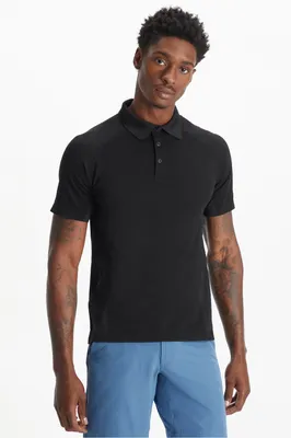 Fabletics Men The Training Day Polo male black Size