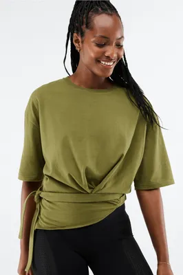 Fabletics Semisheer Wrap Tops for Women